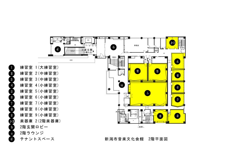 2階平面図