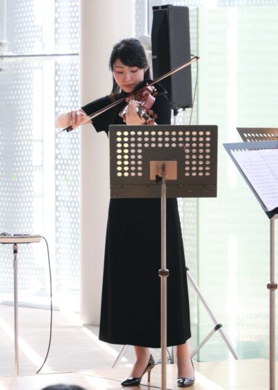 東響ロビーコンサート ～ ヴァイオリン二重奏（2020年12月）