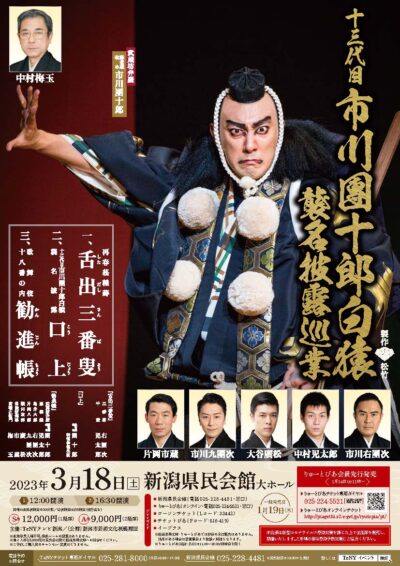 半額◆鹿児島公演11月11日　市川團十郎白猿襲名披露巡業　2枚セット