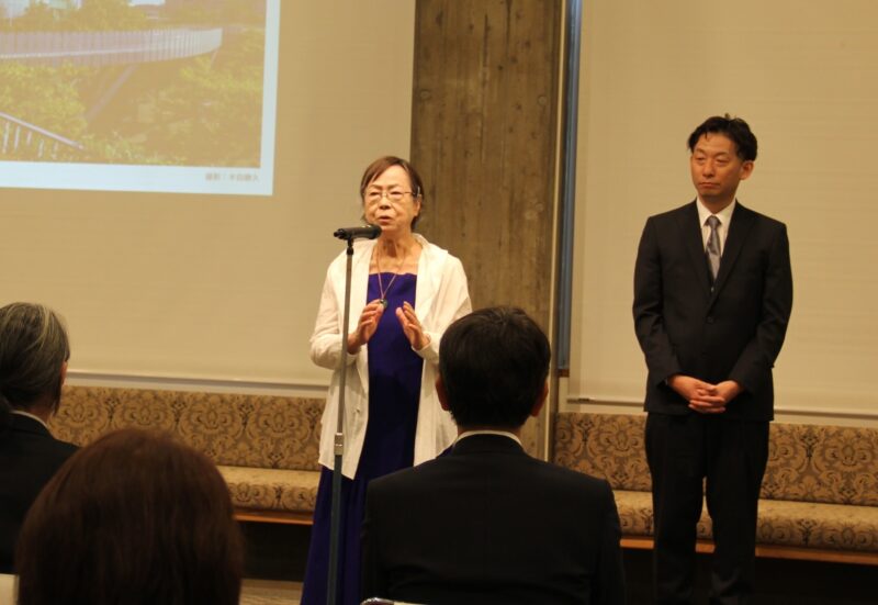 建築賞の授賞式に出席しましたの画像