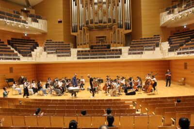 【新潟市ジュニアオーケストラ教室】ヴォーチェ弦楽四重奏団メンバーがワークショップをおこないました！の画像