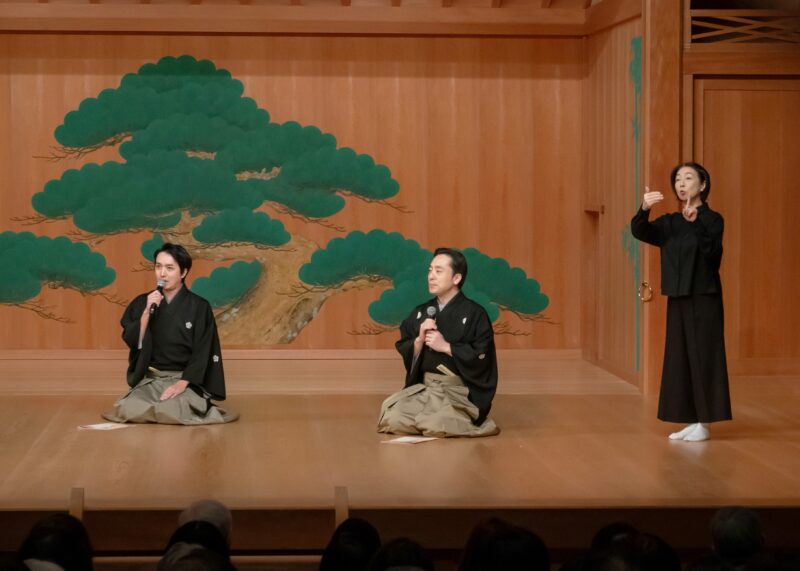 能や狂言の可能性を広げる手話の力　～「手話で楽しむ 能狂言鑑賞会」公演レポート～の画像