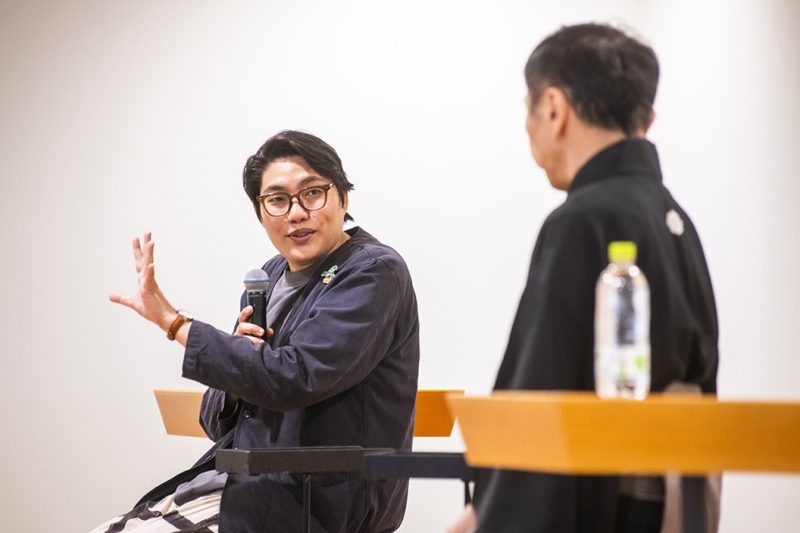 【木ノ下裕一の能楽てらす】vol.1「能楽トーク 山階彌右衛門×木ノ下裕一」<前編>の画像