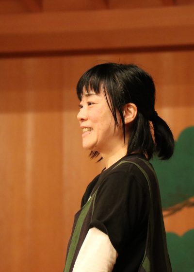 能舞台の構造を最大限に生かした立ち稽古　 ‟鉄の団結“で本番までラストスパート！の画像